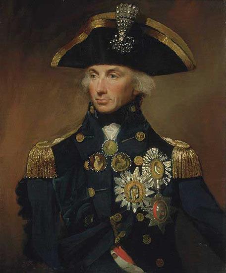 Lemuel Francis Abbott Rear-Admiral Sir Horatio Nelson Sweden oil painting art